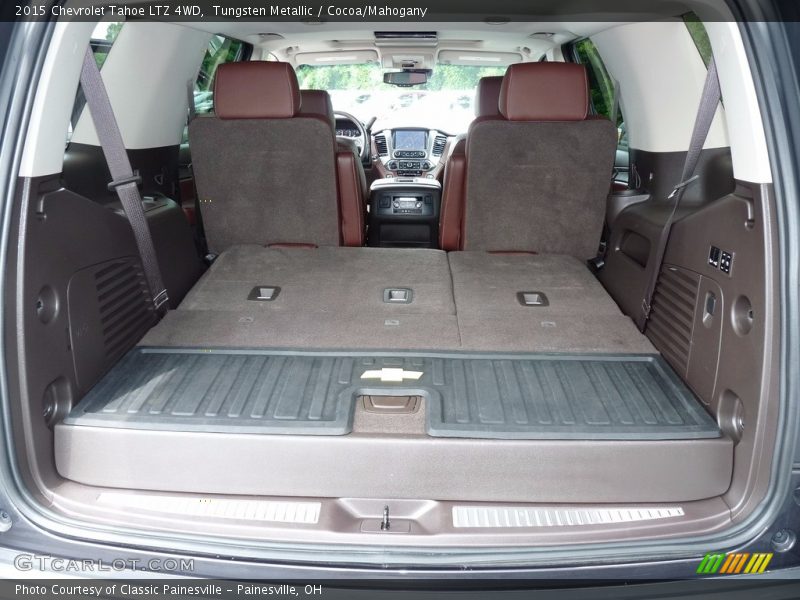 Tungsten Metallic / Cocoa/Mahogany 2015 Chevrolet Tahoe LTZ 4WD