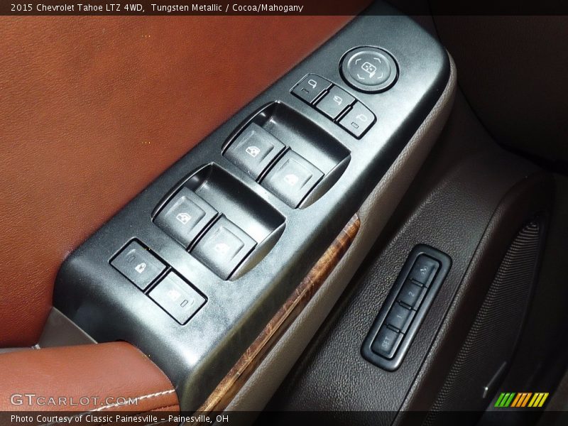 Tungsten Metallic / Cocoa/Mahogany 2015 Chevrolet Tahoe LTZ 4WD