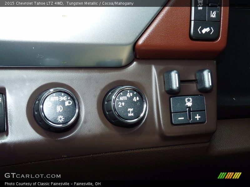 Tungsten Metallic / Cocoa/Mahogany 2015 Chevrolet Tahoe LTZ 4WD