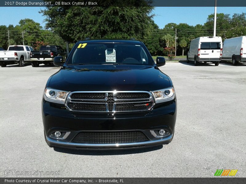 DB Black Crystal / Black 2017 Dodge Durango SXT