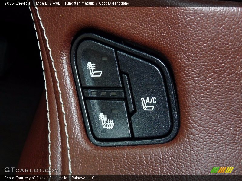 Tungsten Metallic / Cocoa/Mahogany 2015 Chevrolet Tahoe LTZ 4WD