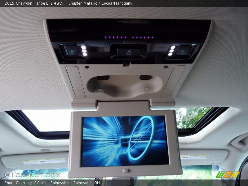 Tungsten Metallic / Cocoa/Mahogany 2015 Chevrolet Tahoe LTZ 4WD