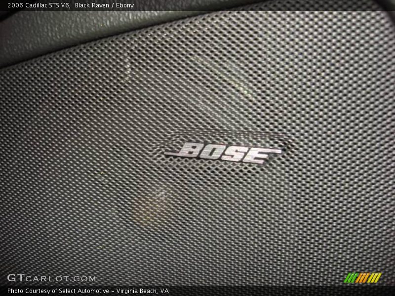 Black Raven / Ebony 2006 Cadillac STS V6