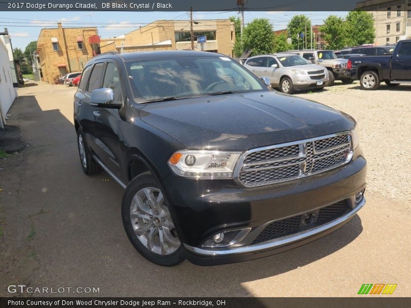 DB Black Crystal / Black 2017 Dodge Durango Citadel