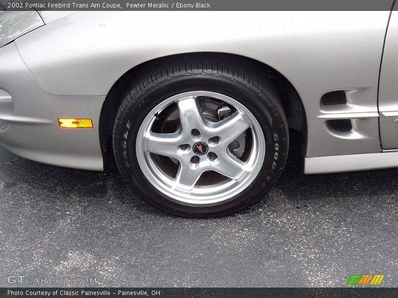 Pewter Metallic / Ebony Black 2002 Pontiac Firebird Trans Am Coupe