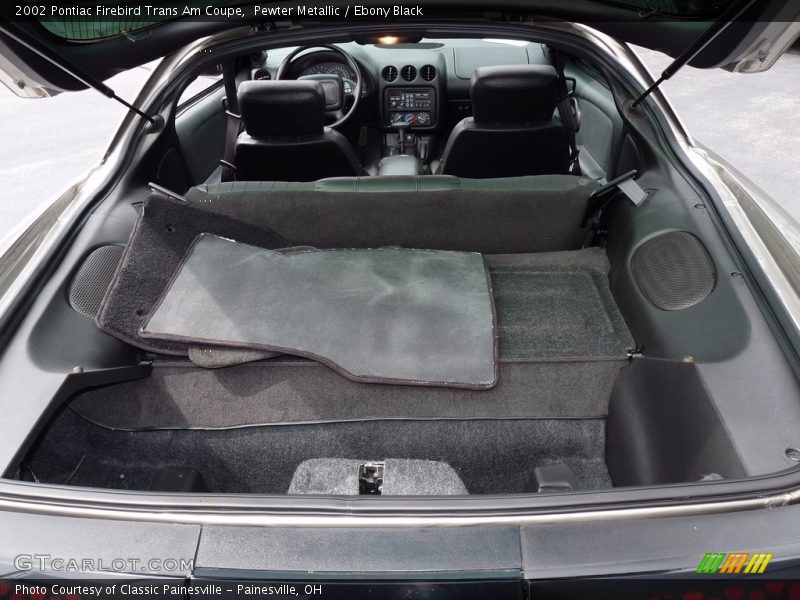 Pewter Metallic / Ebony Black 2002 Pontiac Firebird Trans Am Coupe