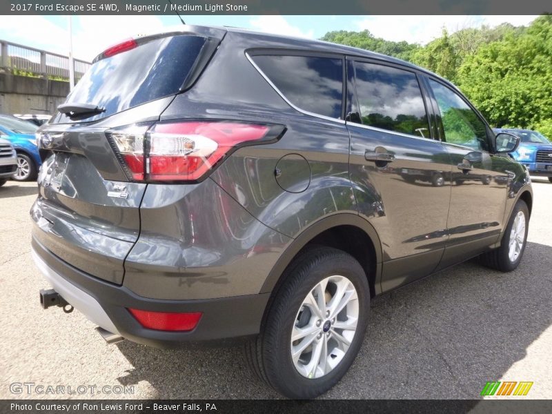 Magnetic / Medium Light Stone 2017 Ford Escape SE 4WD