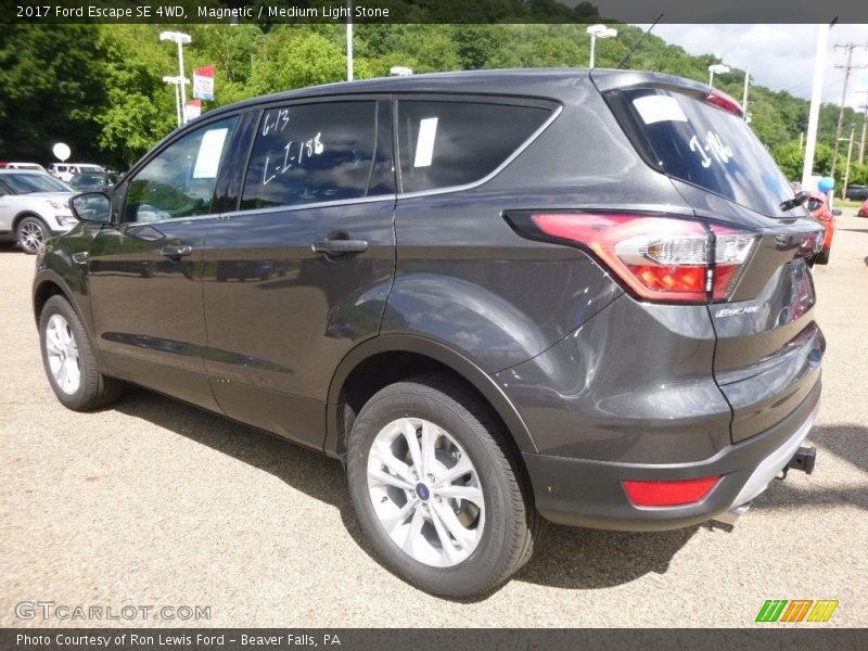 Magnetic / Medium Light Stone 2017 Ford Escape SE 4WD