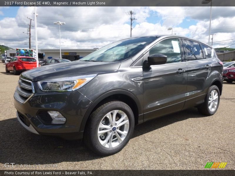 Magnetic / Medium Light Stone 2017 Ford Escape SE 4WD