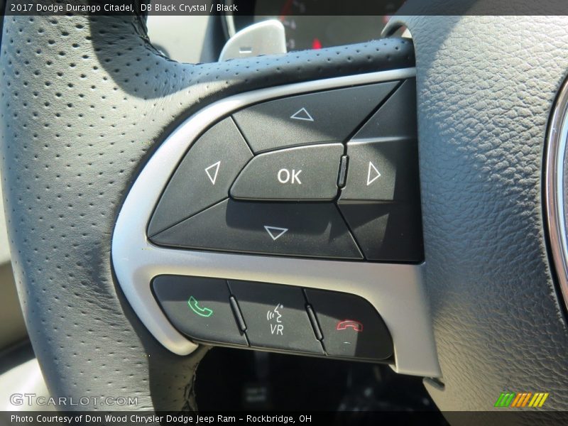 DB Black Crystal / Black 2017 Dodge Durango Citadel