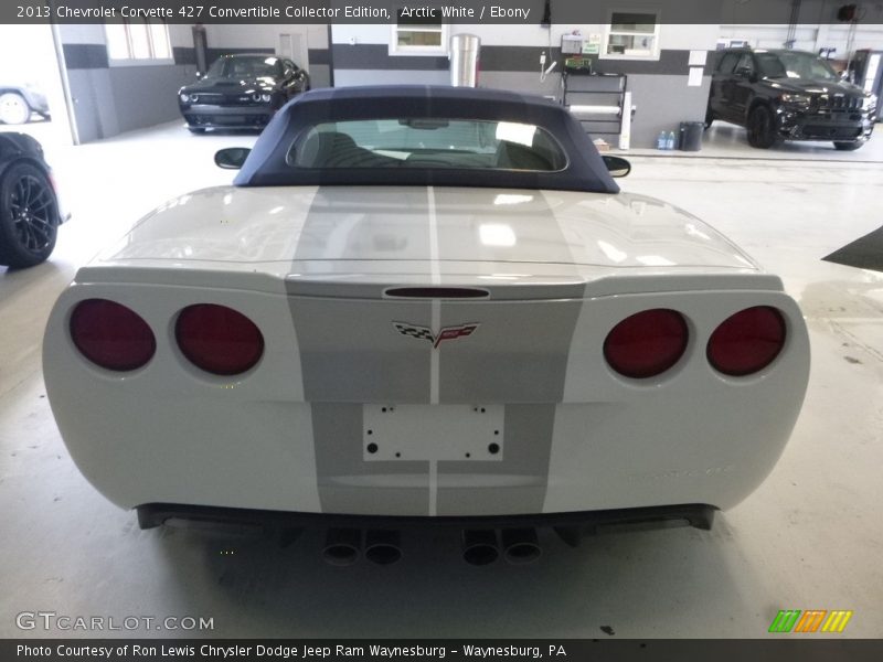 Arctic White / Ebony 2013 Chevrolet Corvette 427 Convertible Collector Edition