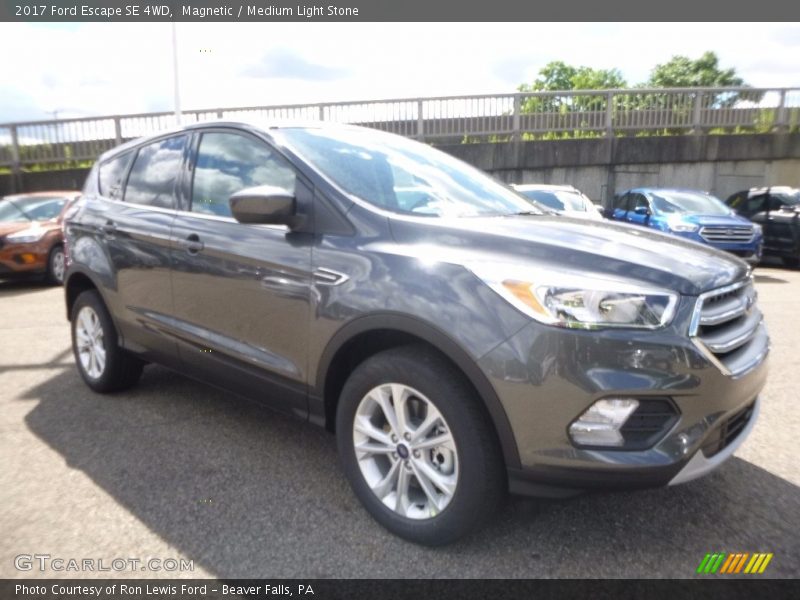 Magnetic / Medium Light Stone 2017 Ford Escape SE 4WD