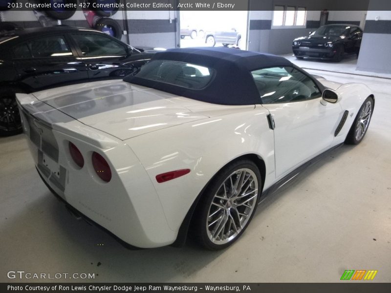 Arctic White / Ebony 2013 Chevrolet Corvette 427 Convertible Collector Edition