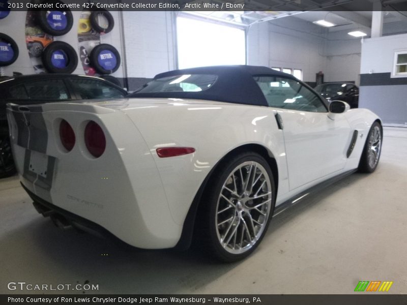 Arctic White / Ebony 2013 Chevrolet Corvette 427 Convertible Collector Edition