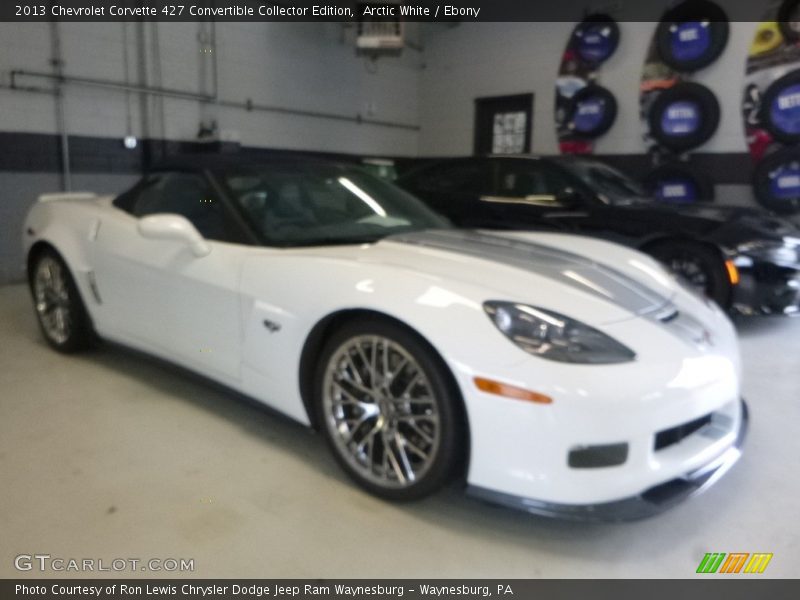 Arctic White / Ebony 2013 Chevrolet Corvette 427 Convertible Collector Edition