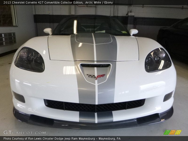 Arctic White / Ebony 2013 Chevrolet Corvette 427 Convertible Collector Edition