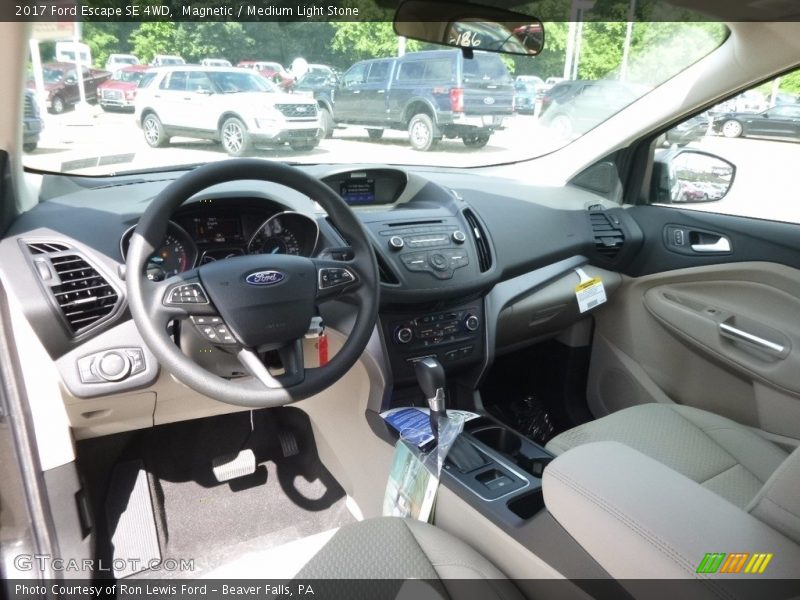 Magnetic / Medium Light Stone 2017 Ford Escape SE 4WD