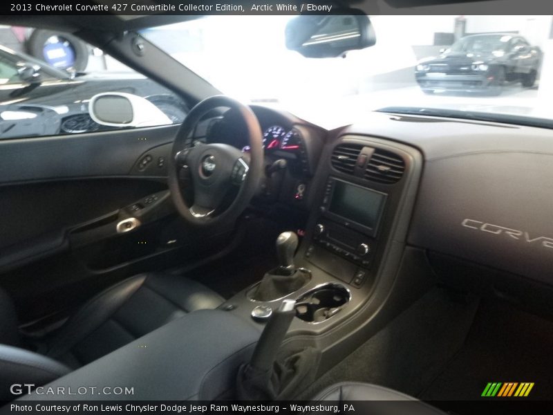 Arctic White / Ebony 2013 Chevrolet Corvette 427 Convertible Collector Edition