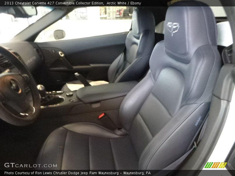 Arctic White / Ebony 2013 Chevrolet Corvette 427 Convertible Collector Edition