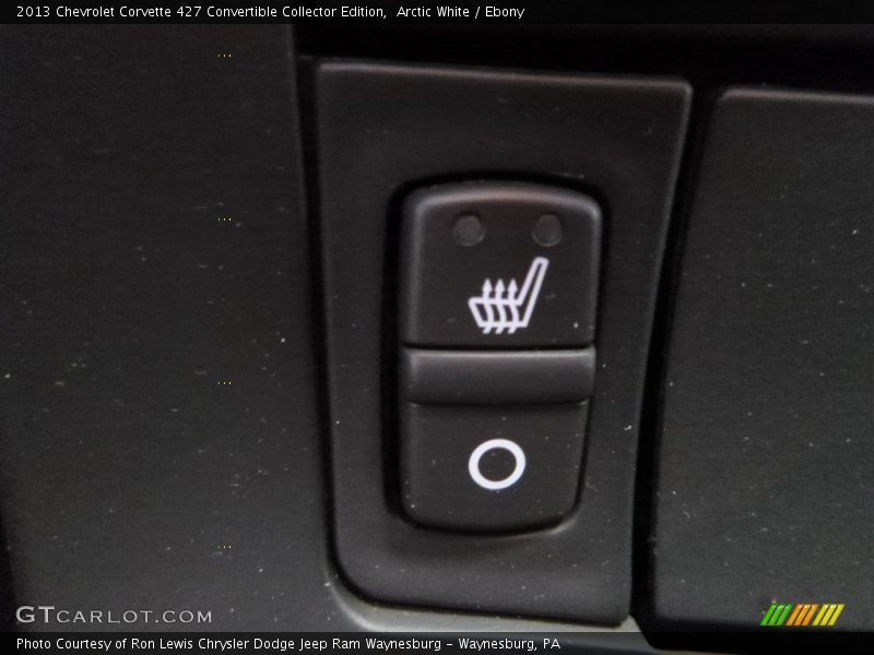 Arctic White / Ebony 2013 Chevrolet Corvette 427 Convertible Collector Edition