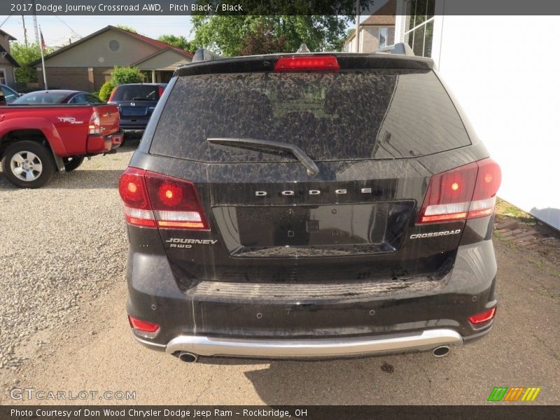 Pitch Black / Black 2017 Dodge Journey Crossroad AWD