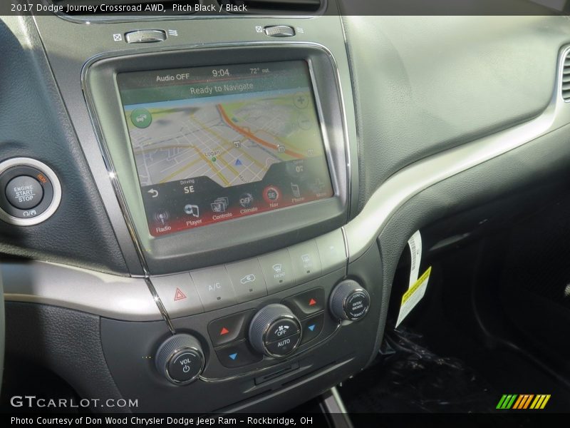 Pitch Black / Black 2017 Dodge Journey Crossroad AWD