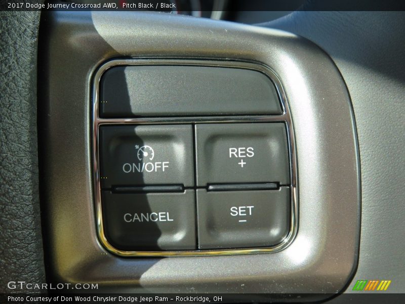 Pitch Black / Black 2017 Dodge Journey Crossroad AWD