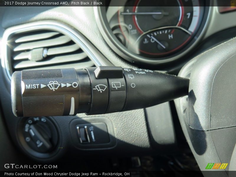Pitch Black / Black 2017 Dodge Journey Crossroad AWD