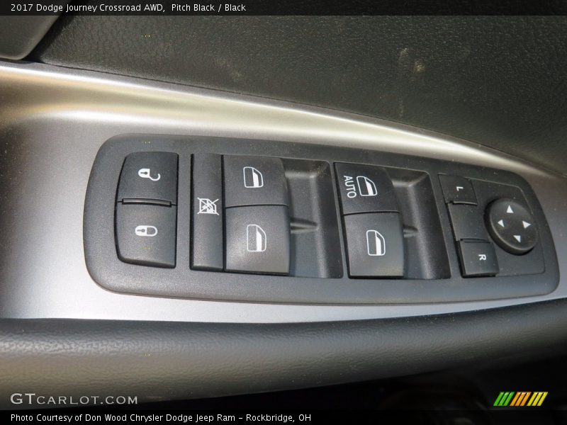 Pitch Black / Black 2017 Dodge Journey Crossroad AWD