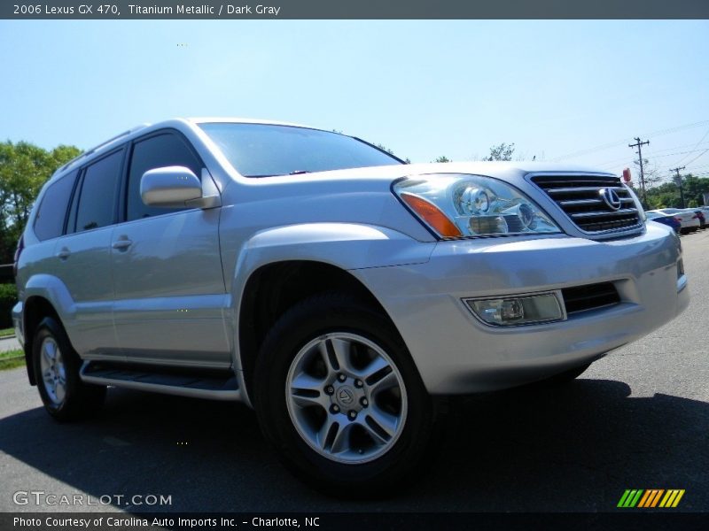 Titanium Metallic / Dark Gray 2006 Lexus GX 470