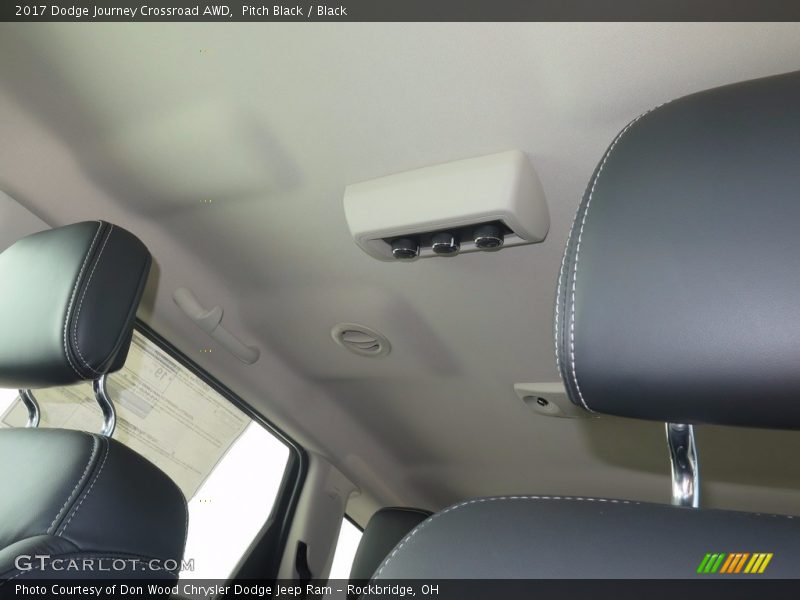 Pitch Black / Black 2017 Dodge Journey Crossroad AWD