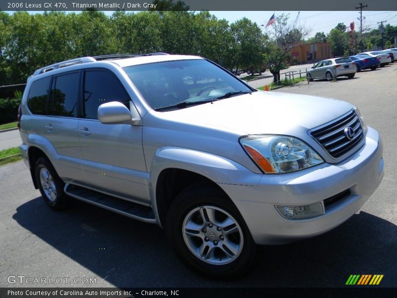 Titanium Metallic / Dark Gray 2006 Lexus GX 470