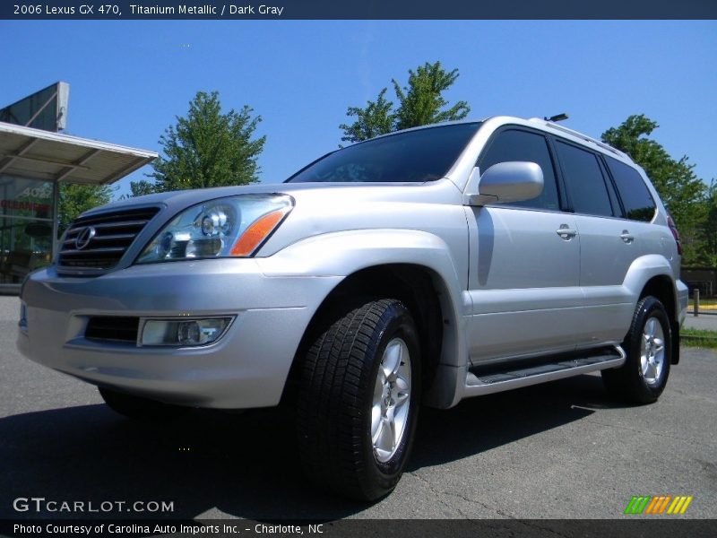 Titanium Metallic / Dark Gray 2006 Lexus GX 470