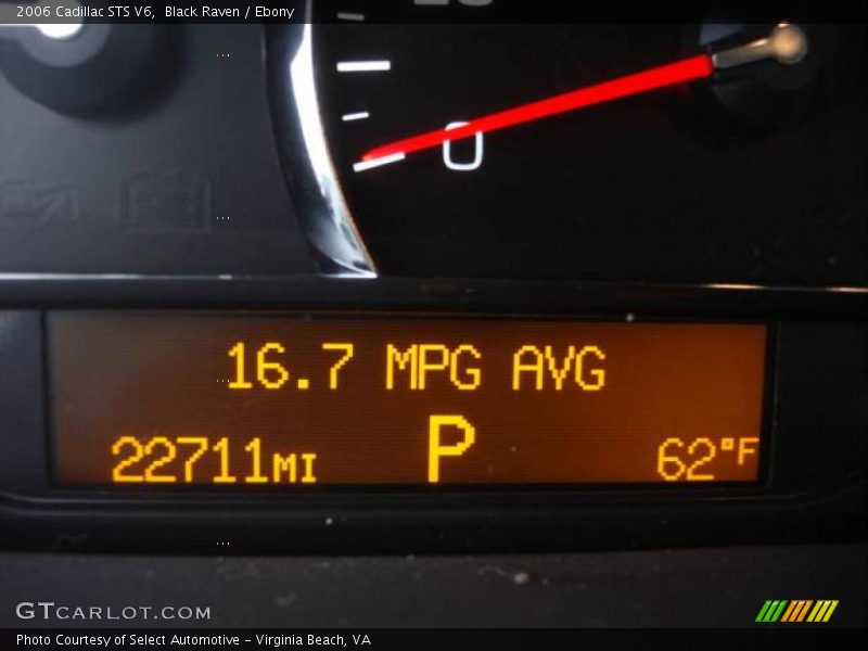 Black Raven / Ebony 2006 Cadillac STS V6