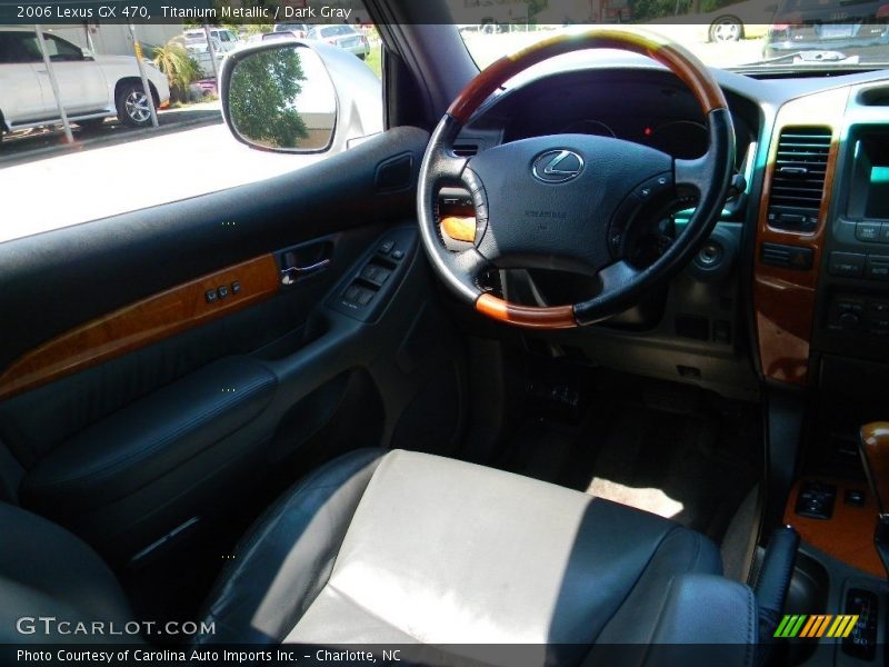 Titanium Metallic / Dark Gray 2006 Lexus GX 470