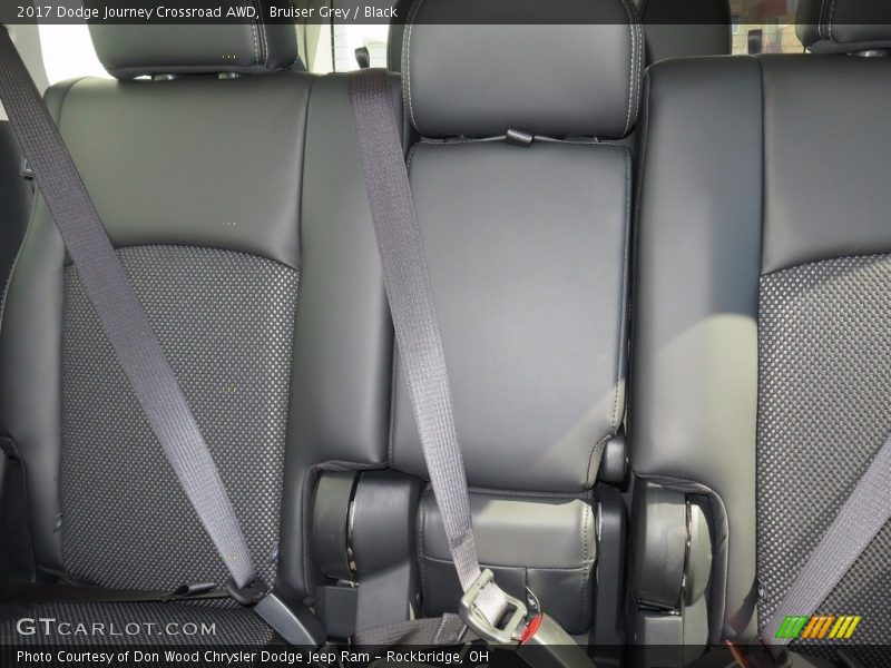 Bruiser Grey / Black 2017 Dodge Journey Crossroad AWD
