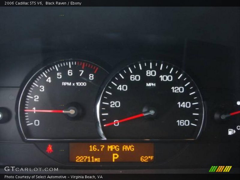 Black Raven / Ebony 2006 Cadillac STS V6