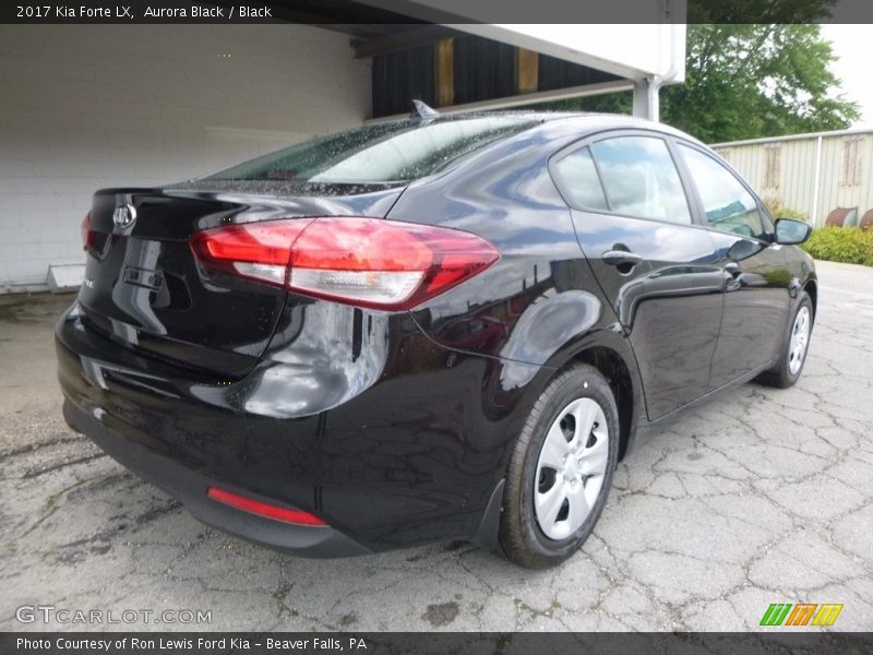 Aurora Black / Black 2017 Kia Forte LX