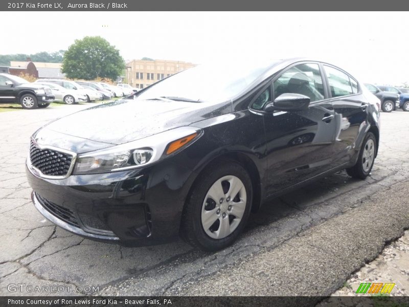 Aurora Black / Black 2017 Kia Forte LX