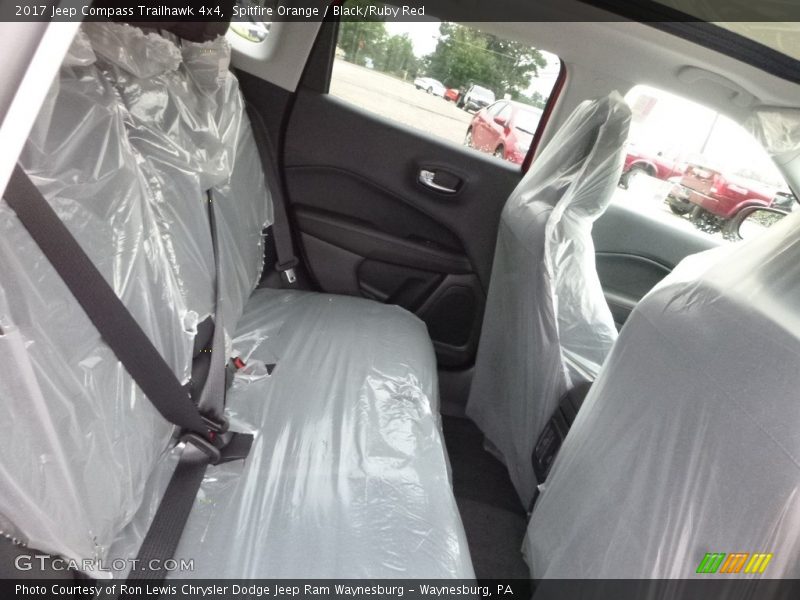 Spitfire Orange / Black/Ruby Red 2017 Jeep Compass Trailhawk 4x4