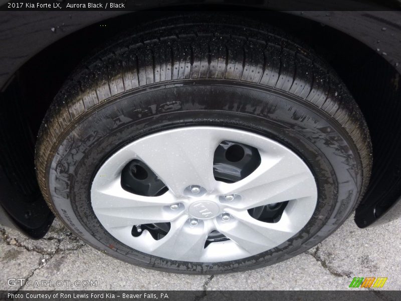 Aurora Black / Black 2017 Kia Forte LX