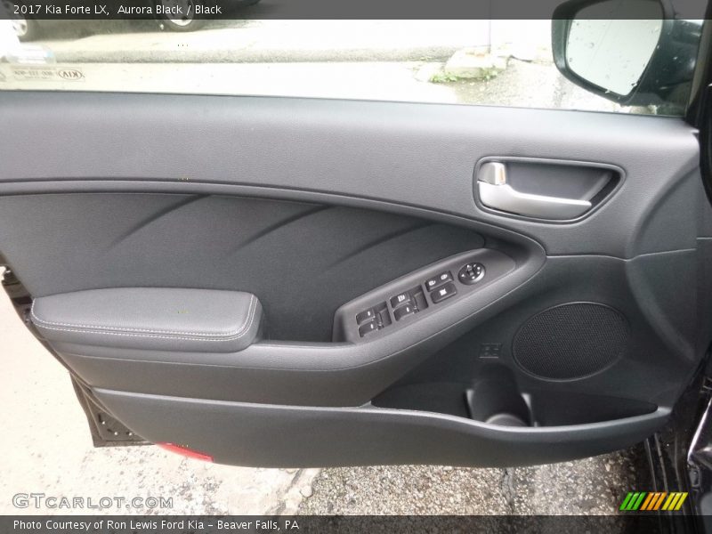 Aurora Black / Black 2017 Kia Forte LX