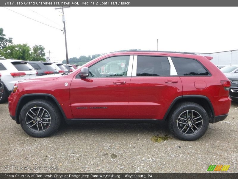 Redline 2 Coat Pearl / Black 2017 Jeep Grand Cherokee Trailhawk 4x4