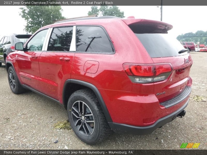 Redline 2 Coat Pearl / Black 2017 Jeep Grand Cherokee Trailhawk 4x4