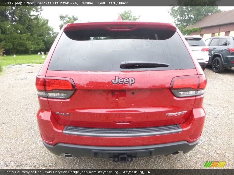 Redline 2 Coat Pearl / Black 2017 Jeep Grand Cherokee Trailhawk 4x4