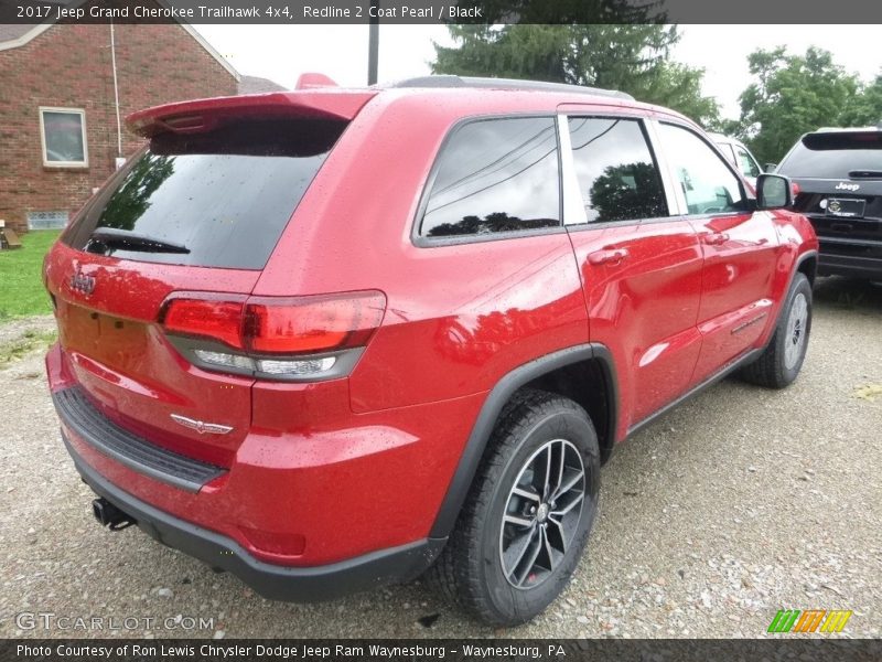 Redline 2 Coat Pearl / Black 2017 Jeep Grand Cherokee Trailhawk 4x4
