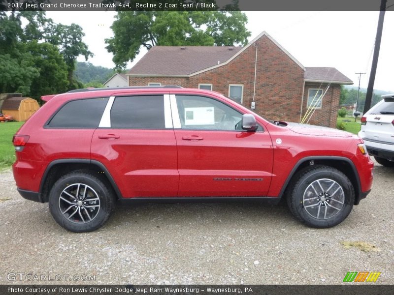 Redline 2 Coat Pearl / Black 2017 Jeep Grand Cherokee Trailhawk 4x4