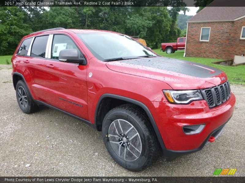 Redline 2 Coat Pearl / Black 2017 Jeep Grand Cherokee Trailhawk 4x4