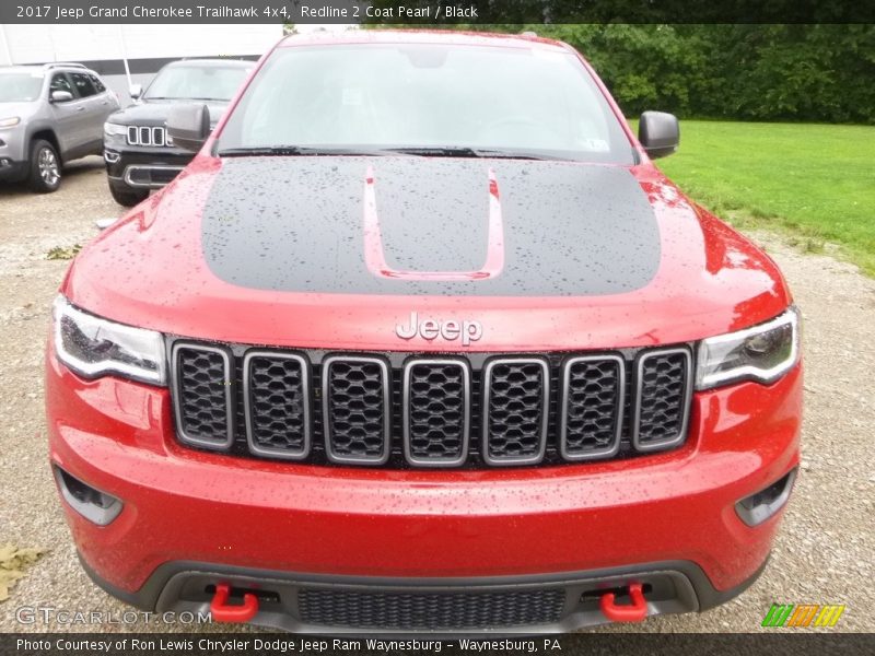 Redline 2 Coat Pearl / Black 2017 Jeep Grand Cherokee Trailhawk 4x4