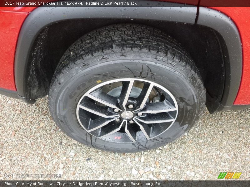 Redline 2 Coat Pearl / Black 2017 Jeep Grand Cherokee Trailhawk 4x4